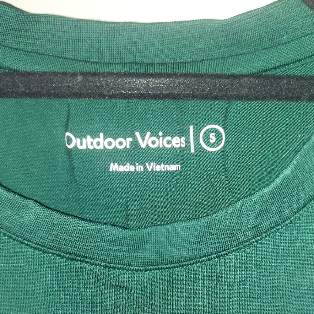 Outdoor Voices Forest Green Long Sleeve Top - Picture 4 of 7
